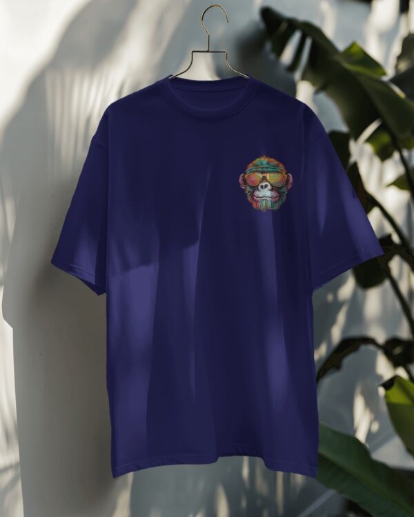 Graphic Printed Oversized T-shirt – Cool Chimp - Image 3