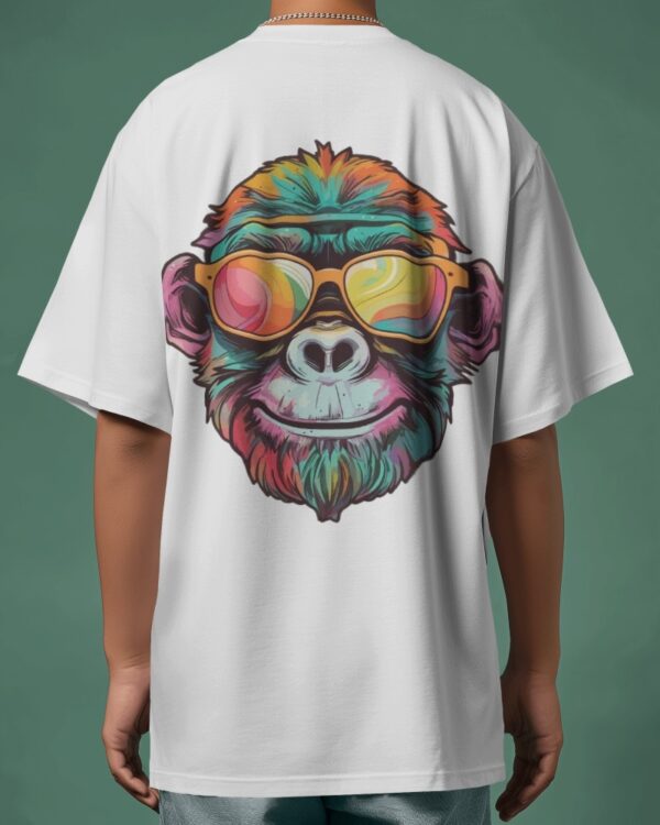 Graphic Printed Oversized T-shirt - Cool Chimp