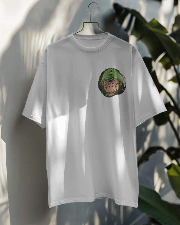 Graphic Printed Oversized T-shirt – Stoned Chimp - Image 3